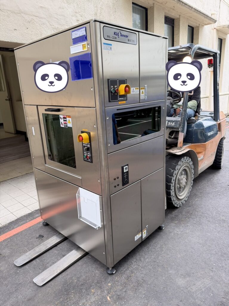 風城起重行 光復工研院 機台搬移 推高機2